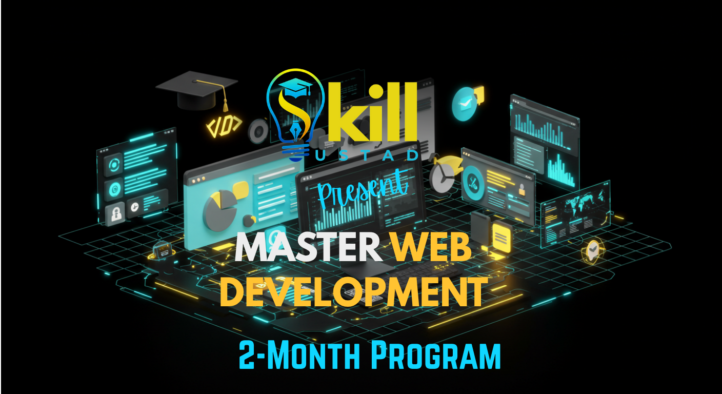Web Development Bootcamp Training Course at Skill Ustad Lahore skillustad-web-development-bootcamp-2025-lahore