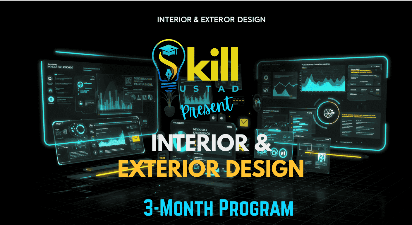 Interior exterior designing course by Skillustad Arfa tower