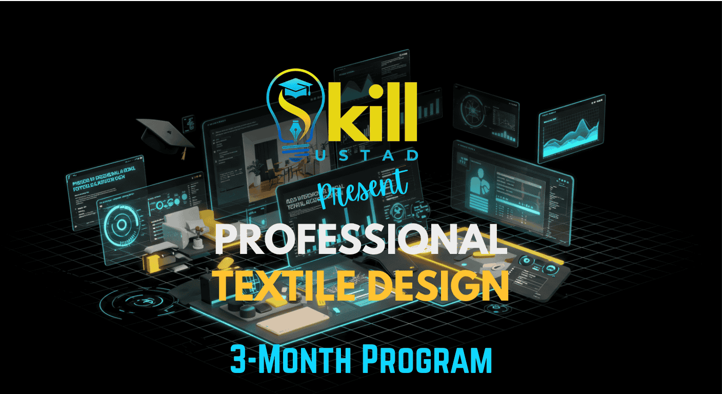 Join textile designing course with Skillustad Lahore
