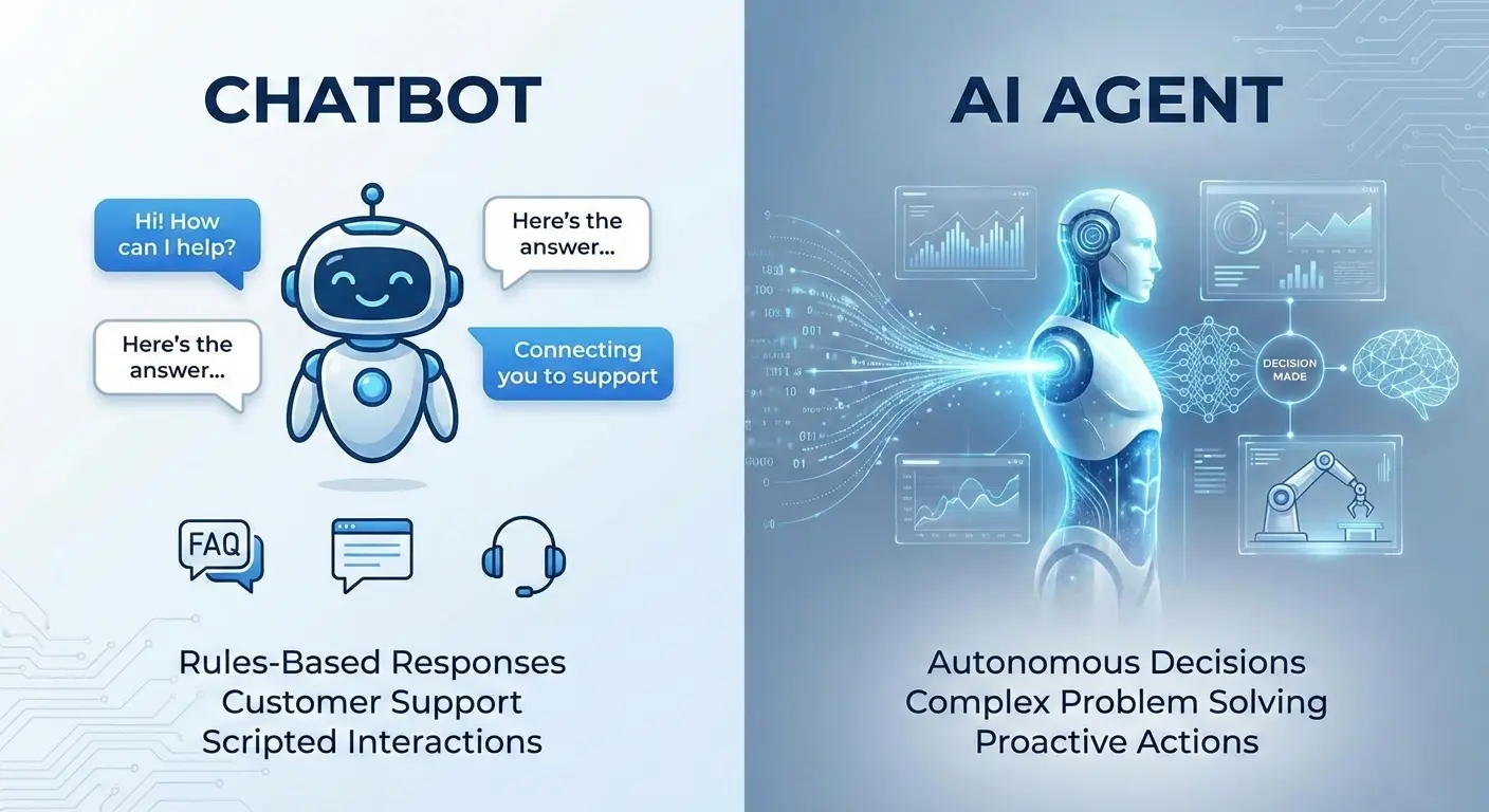 What is a Chatbot and AI Agent? Understanding the Key Differences